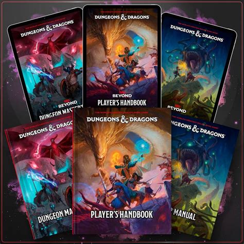 dnd core rulebooks