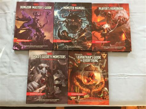 dnd rulebooks 5e