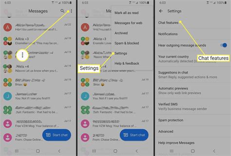 do apple users get read receipts from android