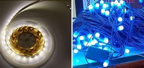 do led lights blink when going bad