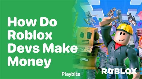 do roblox developers make money