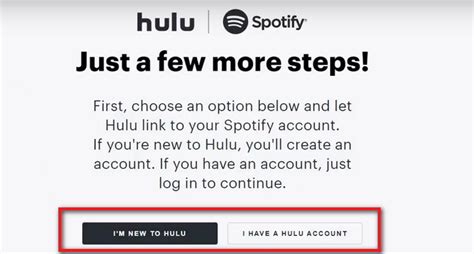 do you get a free.hulu account with spotify