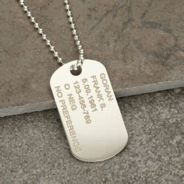 do you get dog tags in the army