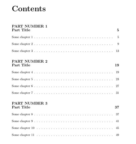 do you include table of contents in page numbers
