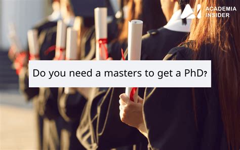 do you need a masters to get a phd in uk