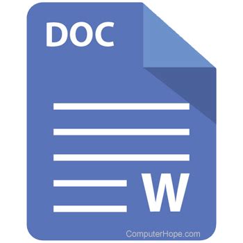 doc file meaning