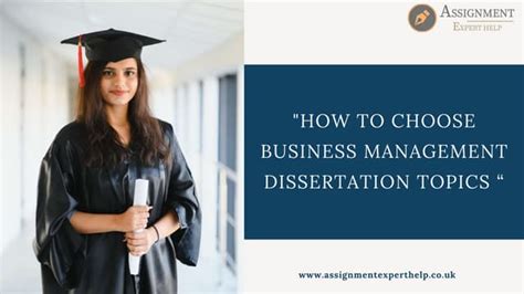 doctorate in business administration dissertation topics
