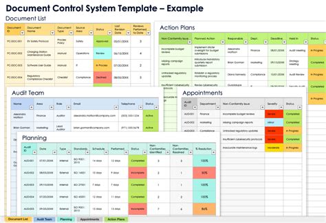 document control template pdf