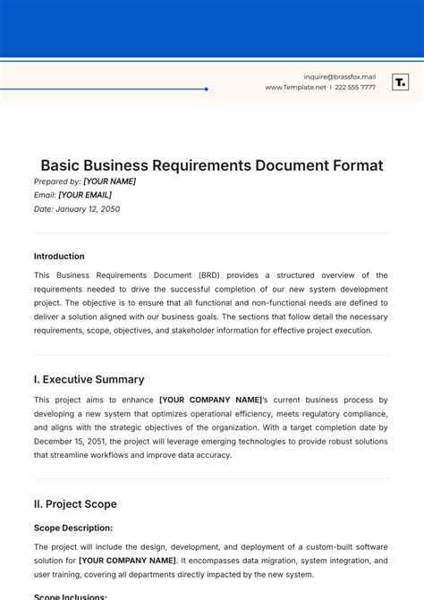 document format