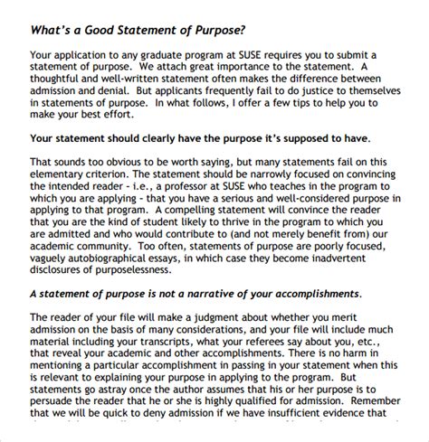 document purpose examples