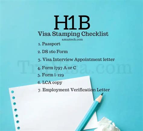 documents to be submitted for h1b visa dropbox