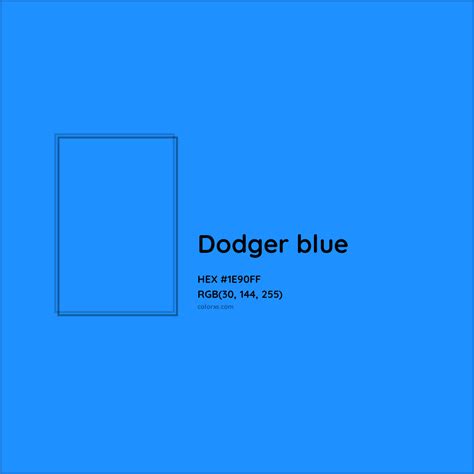 dodger blue hex value