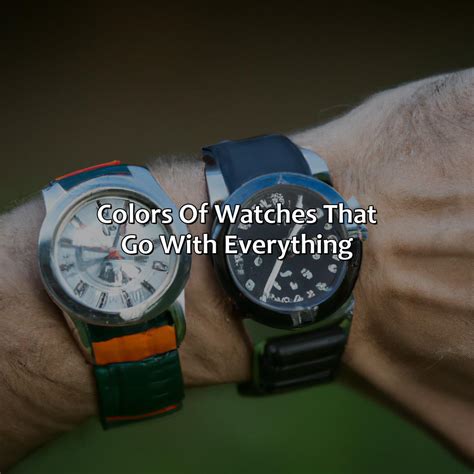 does a gold watch go with everything