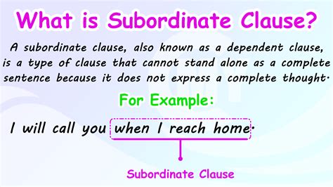 does a subordinate clause read like a fragment