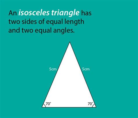 does a triangle have two equal sides