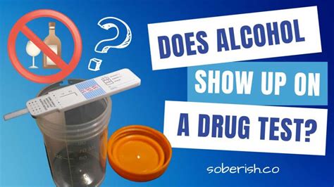 does alcohol show up in drug screens