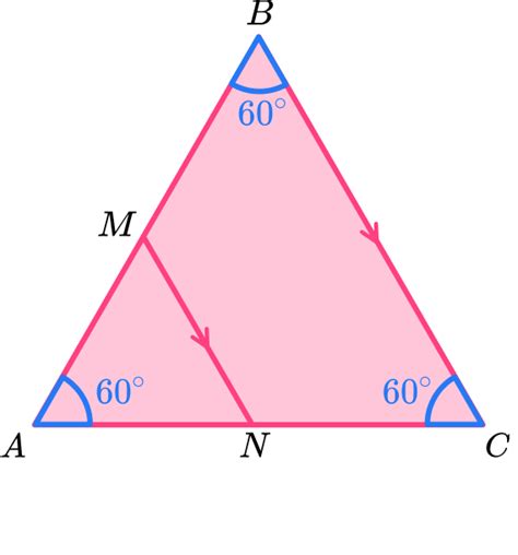 does an equilateral triangle have parallel lines