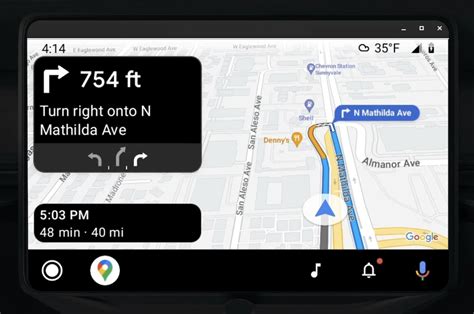 does android auto support google maps