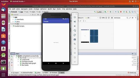 does android studio run on linux