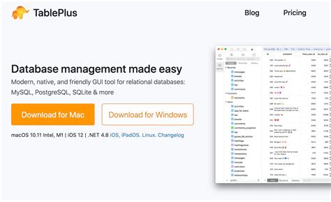 does apple have a database program