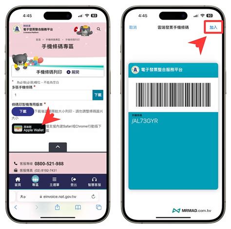 does apple pay have a bar code