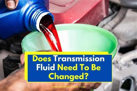 does automatic transmission fluid need to be changed