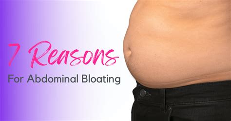 does bloating affect abs