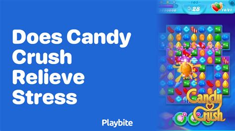 does candy crush help with anxiety
