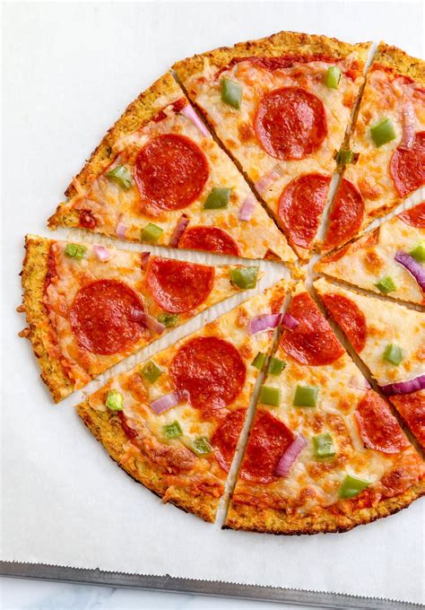 does cauliflower pizza crust get crispy