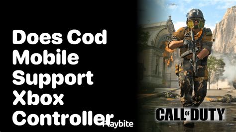 does codm support xbox controller
