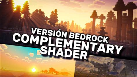 does complementary shaders work on bedrock