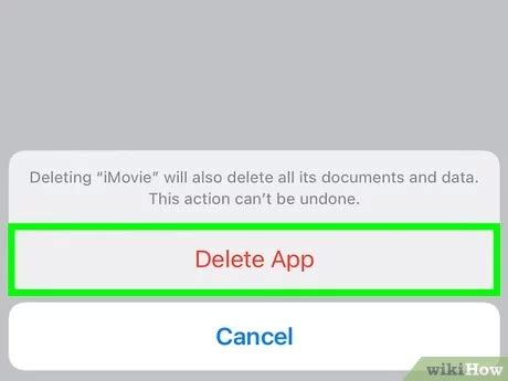 does deleting an app delete its data