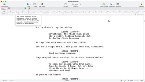 Does Final Draft Have A Master Catalogue