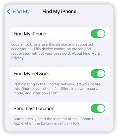 does find my iphone turn on automatically