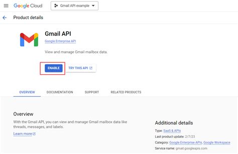 does gmail has an api