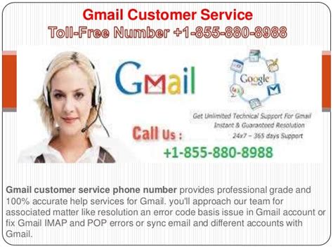 does gmail have a support phone number