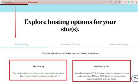 does godaddy web hosting include email
