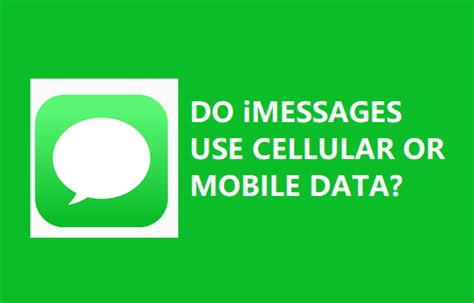 does google messages use cellular data