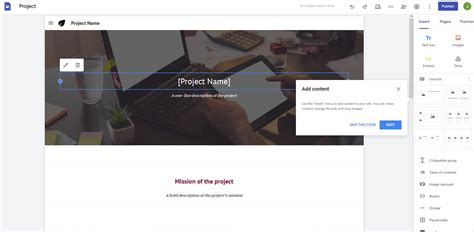 does google workspace include website domain