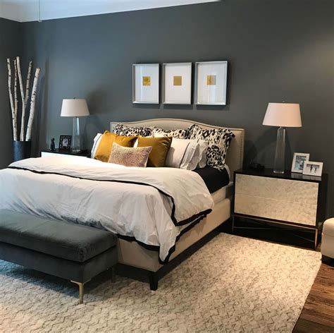 does grey and beige go together in a bedroom