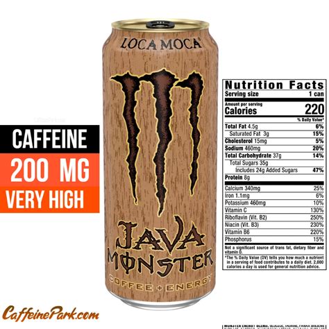 does java tea have caffeine