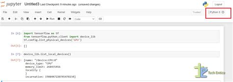 does jupyter notebook use cpu or gpu