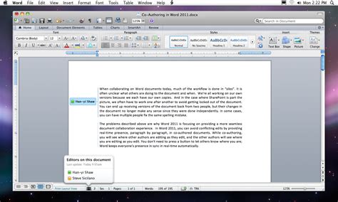 does macbook have word excel and powerpoint