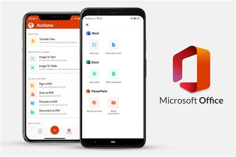 does microsoft office work on android tablet