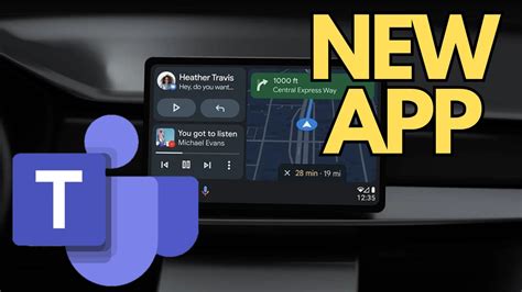 does microsoft teams work with android auto