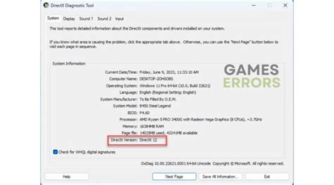 does my computer support directx 12