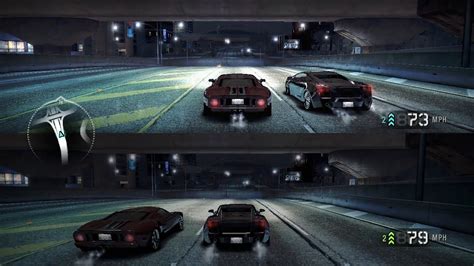 does nfs have split screen