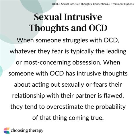 does ocd include intrusive thoughts