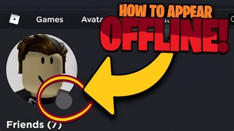 does roblox have an appear offline mode
