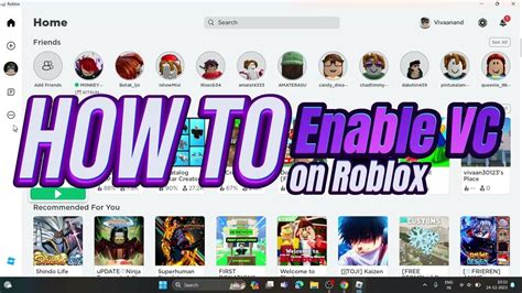 does roblox have vc on console